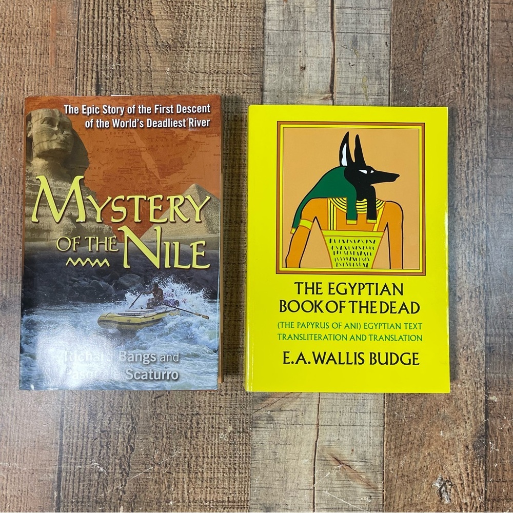 Mystery of the Nile The Egyptian Book Of The Dead Book Bundle Egypt Nonfiction
